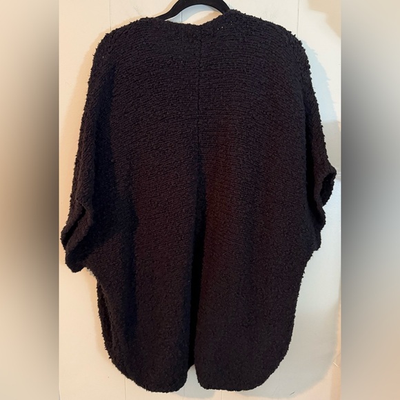 Anthropologie Billie shawl cardigan sweater black, Size M - Picture 9 of 10